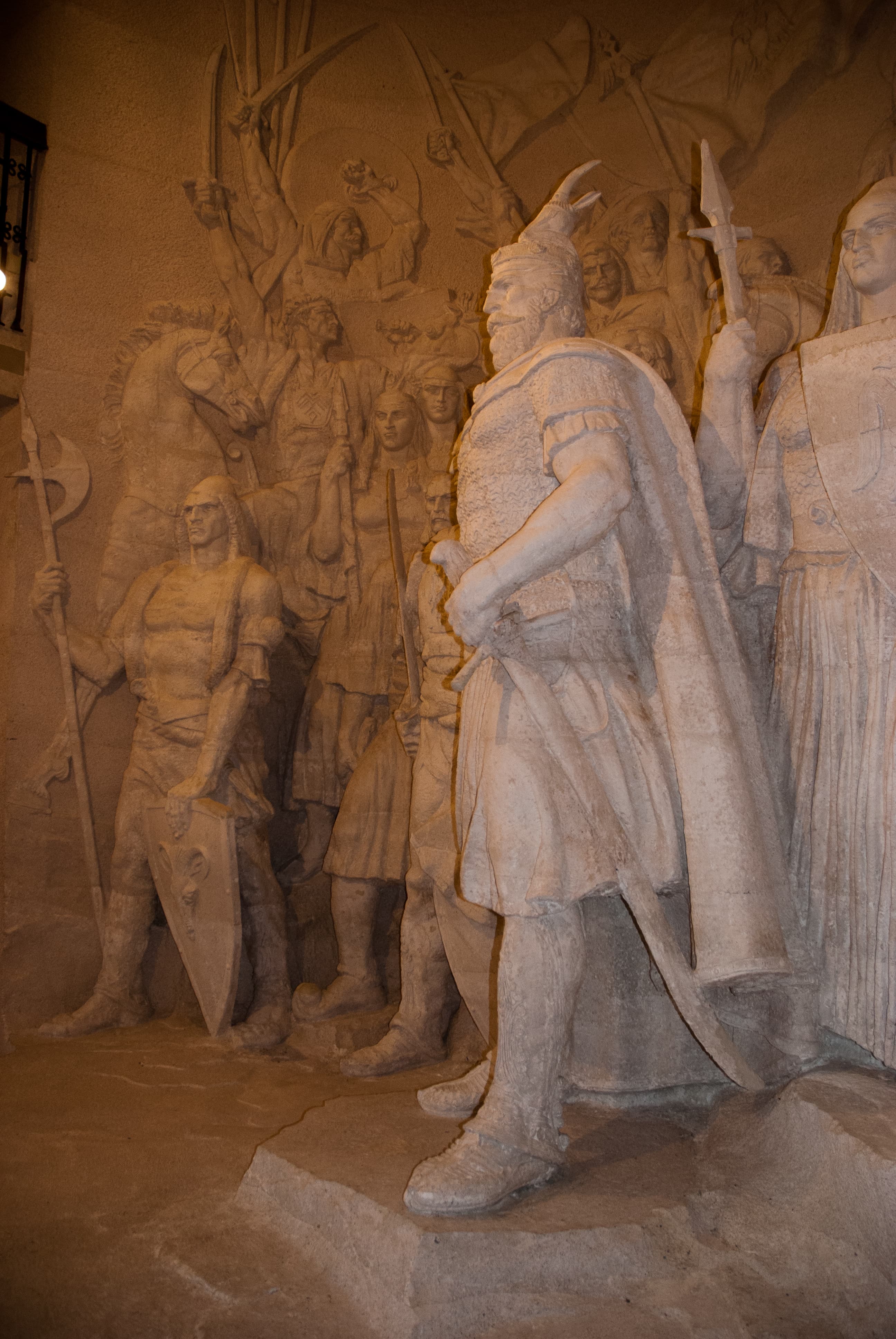 Interior Relief — Skanderbeg Historical Museum
