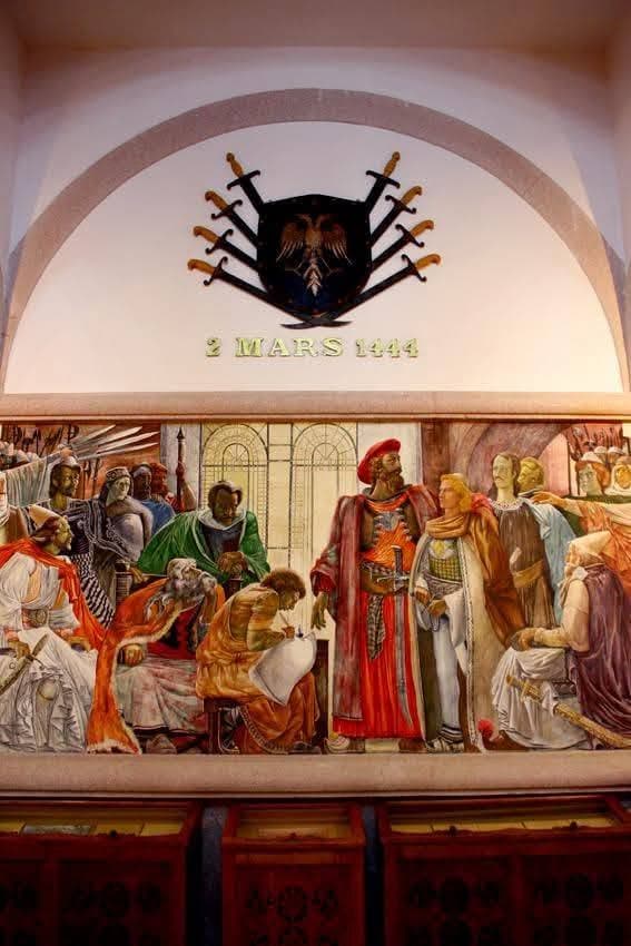 League of Lezhë — Assembly of 2 March 1444